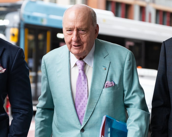 Alan Jones welcomed prominent athlete to luxury home with ‘hug and slap on the bottom’, former butler tells court