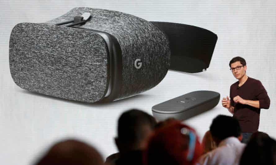 Clay Bavor introduces the Daydream View VR headset.