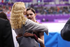 Evgenia Medvedeva and Eteri Tutberidze
