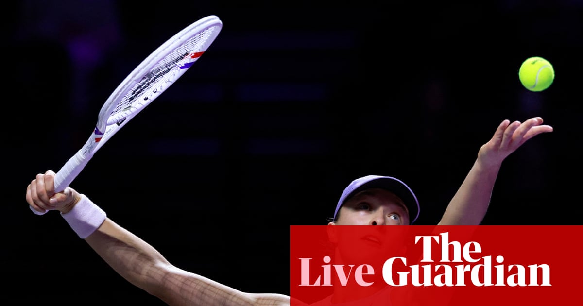 WTA Finals tennis: Iga Swiatek v Amanda Anisimova; Elena Rybakina beats Ekaterina Alexandrova – live | WTA Finals WTA Finals tennis: Iga Swiatek v Amanda Anisimova; Elena Rybakina beats Ekaterina Alexandrova – live | WTA Finals