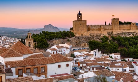 The old town and castle, Antequera.