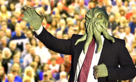 Cthulhu, pictured on the campaign trail.