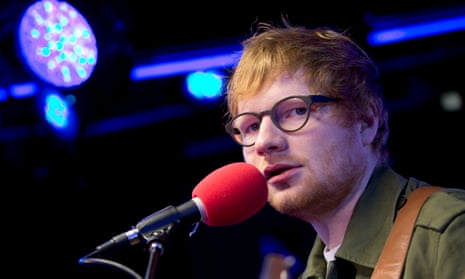 Sheeran’s song Photograph was a Top 20 hit in the UK and the US.