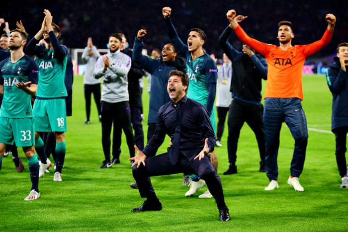 Tottenham Comeback Stuns Ajax And Sets Up Final Against Liverpool Football The Guardian