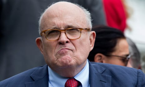 Attorney to US President Trump, Rudy Giuliani attends the White House Sports and Fitness Day at the South Lawn of the White House in Washington, DC, USA, 30 May 2018