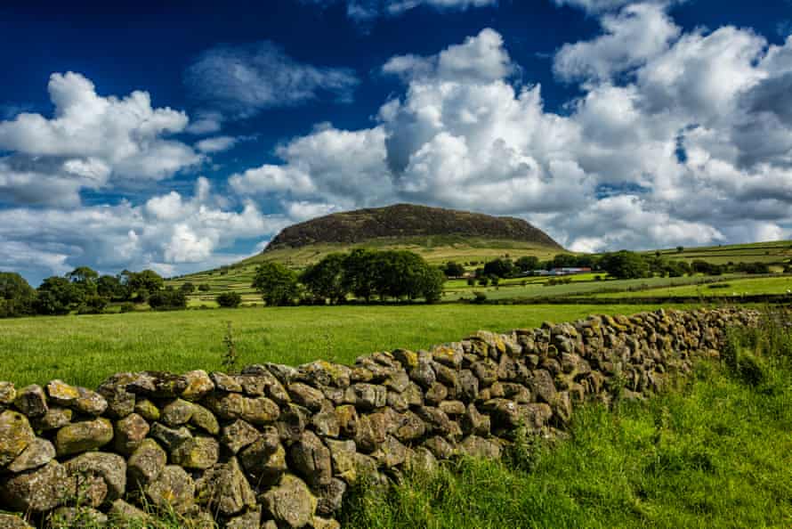 Slemish Mountain, the legendary home of St Patrick