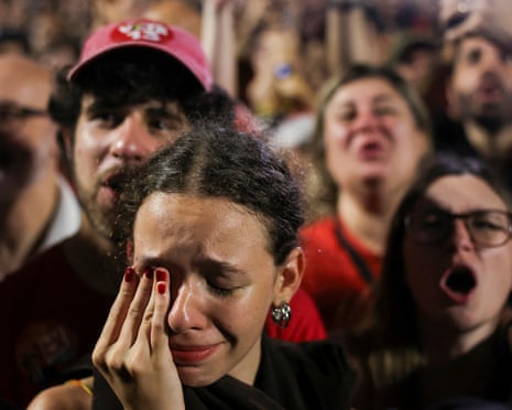 Emotions run high among Lula's supporters