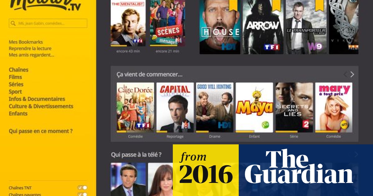 Sky invests £3.4m in French TV streaming platform Molotov