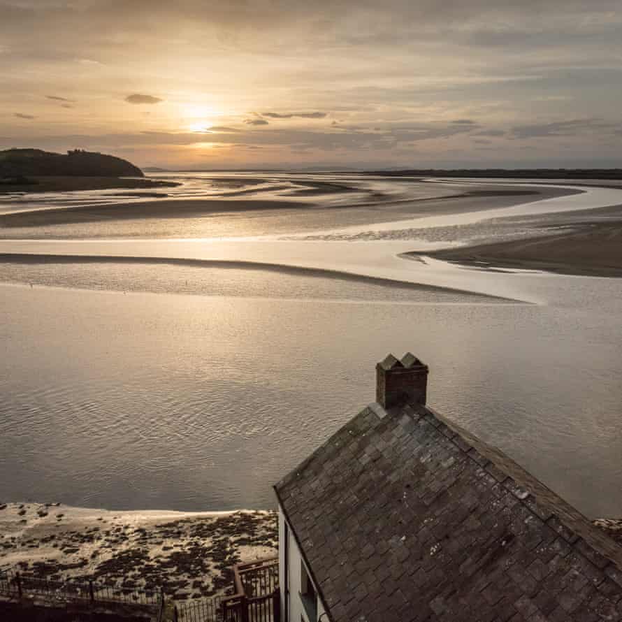 Dylan Thomas Boathouse in Laugharne, Dyfed, where the poet lived between 1949 and 1953,