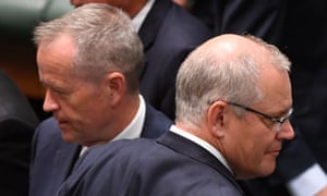 Bill Shorten and Scott Morrison