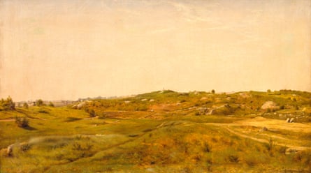 Jervis McEntee (1828–1891) View in Central Park, New York City, 1858