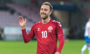 Christian Eriksen putting the Faroe Islands to the sword last week.