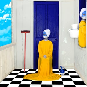 A woman’s work from the art photography project Water Life commissioned by Water Aid which highlights water quality and poverty in Ethiopia.