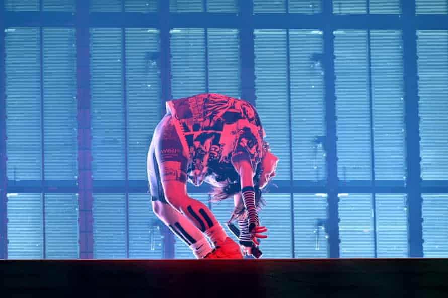 Billie Eilish at Manchester’s AO Arena.