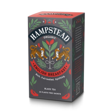Hampstead Tea Organic English Breakfast teabags 20s