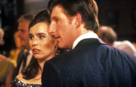 Fitzgerald with Adrian Dunbar in the 1991 film Hear My Song.