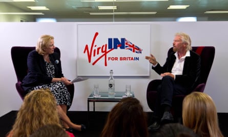 Jayne-Anne Gadhia talks to Sir Richard Branson about his views before the EU referendum.