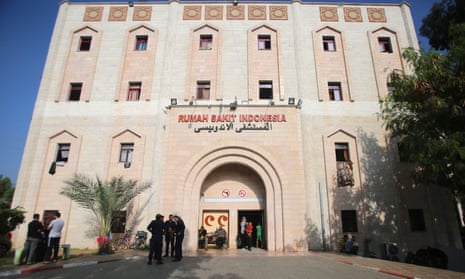The Rumah Sakit Indonesia hospital in Gaza City on 1 November 2023.