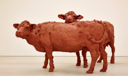 Stephanie Quayle’s sculpture Two Cows is also amongst the works.