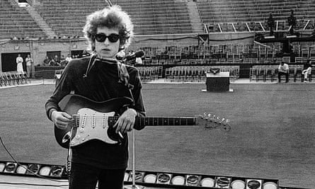 Soundcheck before the show, Forest Hills Tennis Stadium, Queens, New York, August 28 1965