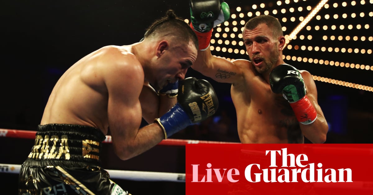 Vasiliy Lomachenko Defeats Jose Pedraza To Unify Lightweight Titles As It Happened Sport The Guardian