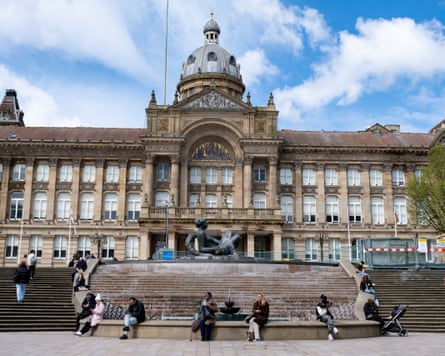 The front of a civic building, Birmingham City Council House