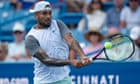 Misfiring Nick Kyrgios bows out in Cincinnati after heavy defeat to Taylor Fritz
