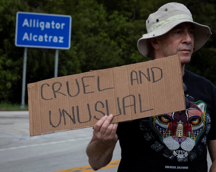 ‘Alligator Alcatraz’ civil rights case sees split ruling from Miami judge