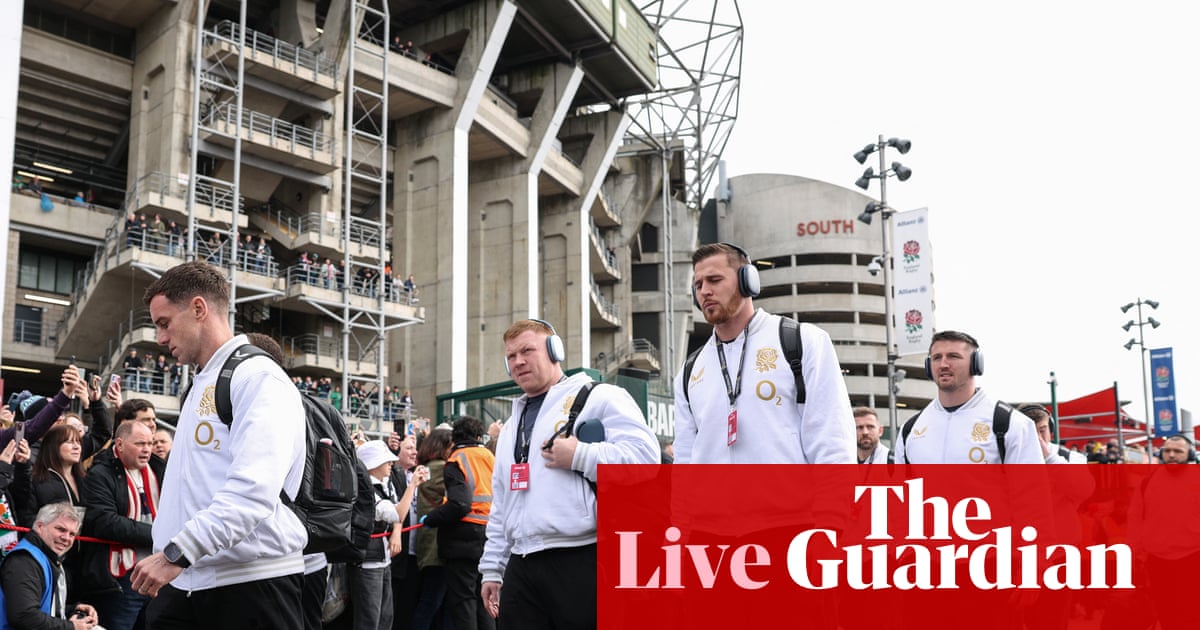 England v Ireland: Six Nations rugby union – live