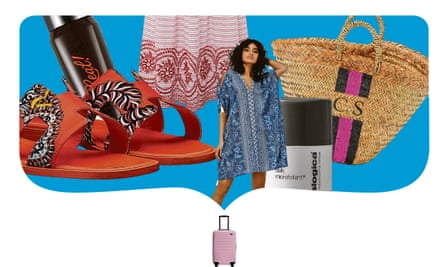 How To Pack The Perfect Hand Luggage Holiday Wardrobe Fashion The Guardian