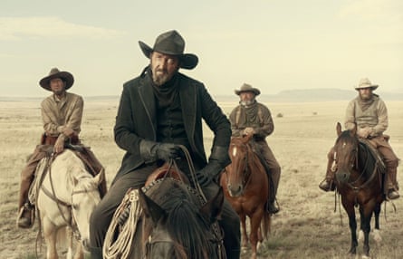 Ineson, centre, in the The Ballad of Buster Scruggs.