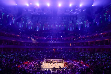 Natasha Jonas fights Lauren Price for the unified world welterweight title during the all-women’s boxing card at the Royal Albert Hall.