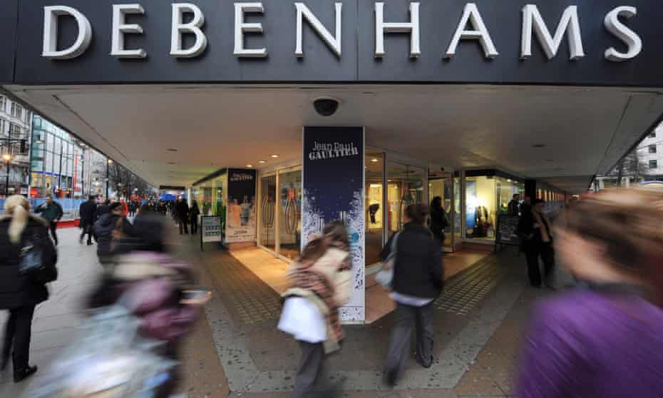 Debenhams was accused of failing to pay almost £135,000 to just under 12,000 workers.