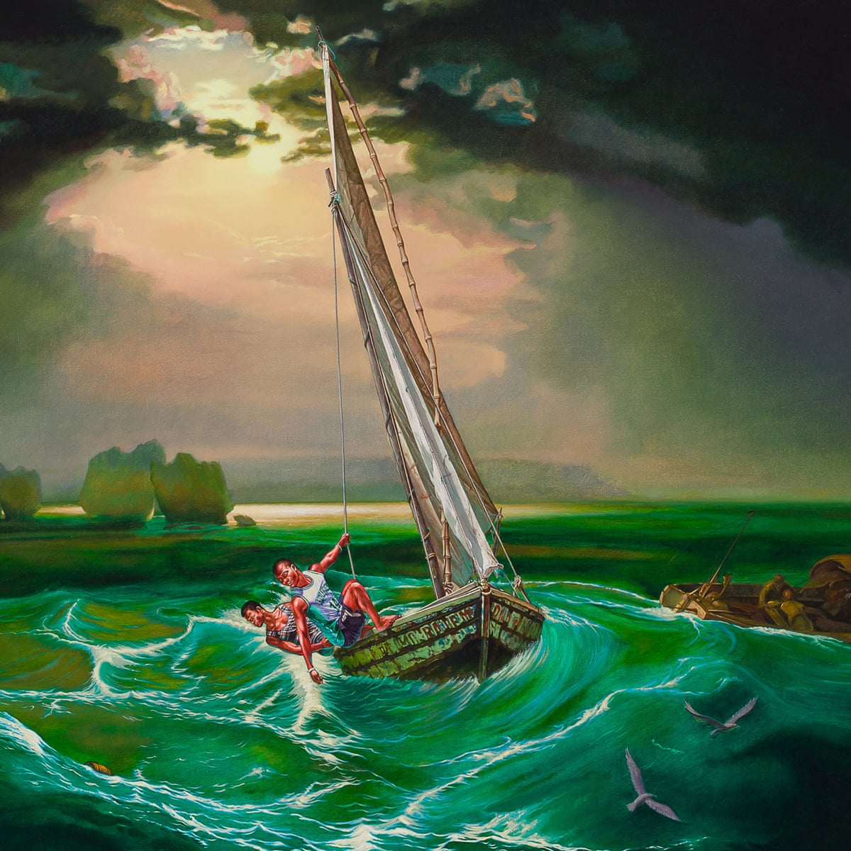 Kehinde Wiley Review Black Souls Sail Between Empowerment And