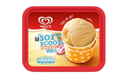 Wall’s Soft-Scoop vanilla ice-cream for the filter july 19 2025