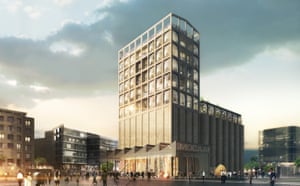 Artist’s impression of the Zeitz Museum of Contemporary Art Africa in Cape Town, South Africa.