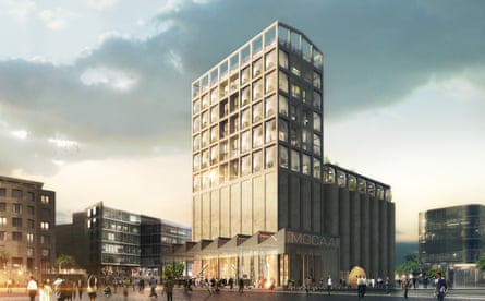 Artist’s impression of the Zeitz Museum of Contemporary Art Africa in Cape Town, South Africa.