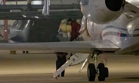 Brittney Griner arrives on US soil