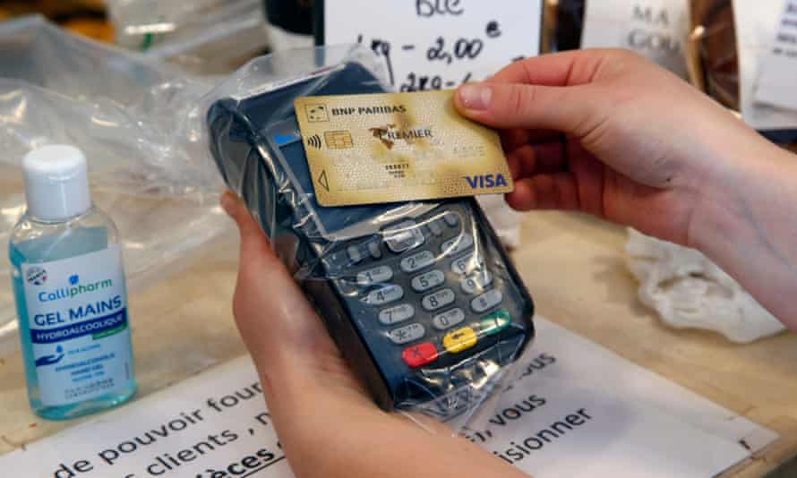 Contactless payments have caught on, after fears that cash could transmit the coronavirus.