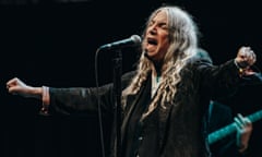 Patti Smith in concert, Royal Albert Hall, London, UK - 04 Oct 2021<br>Mandatory Credit: Photo by Michal Augustini/REX/Shutterstock (12524030r) Patti Smith Patti Smith in concert, Royal Albert Hall, London, UK - 04 Oct 2021