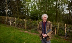 David Booker, who learned hedgelaying