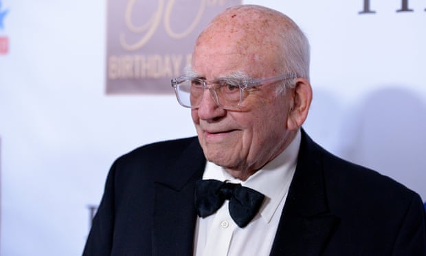 Ed Asner attends his 90th Birthday Party and Celebrity Roast at The Roosevelt Hotel in Hollywood, in 2019.