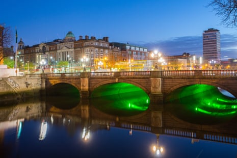 O'Connell Bridge at dawn, Ireland