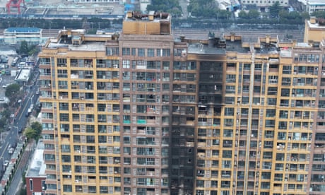 Apartment block fire in China’s Nanjing city kills at least 15, officials say