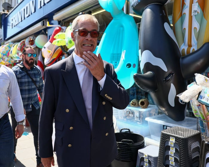 ‘The lead singer is unavailable’: Is Nigel Farage spending his summer in hiding?