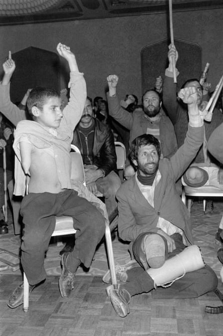 men rising their hands