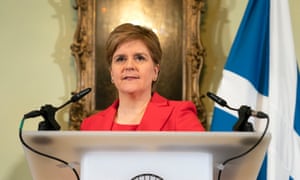 Nicola Sturgeon. (Photo by Jane Barlow - Pool/Getty Images)