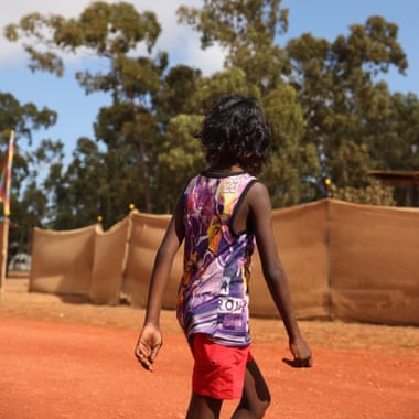 An Indigenous child