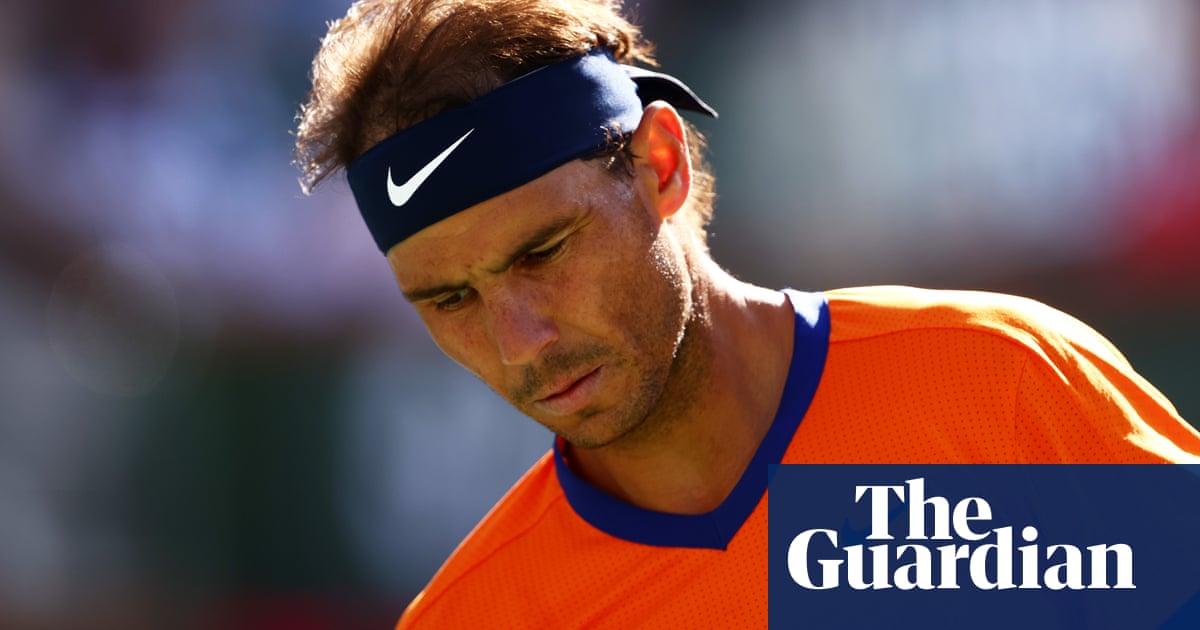 Rafael Nadal out for four to six weeks after stress fracture of rib