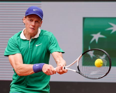 Jannik Sinner eases past Lehecka to stay on track for first French Open  title | French Open 2025 | The Guardian